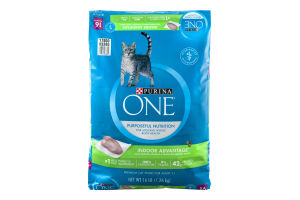 Purina One Purposeful Nutrition Indoor Advantage Cat Food Turkey
