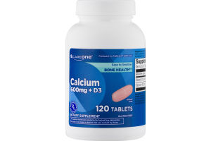 CareOne Calcium 600mg + D3 Tablets - 120 CT