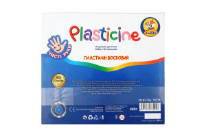 Пластилін Class Чисті руки 24 шт. ECO 7629С 400 г