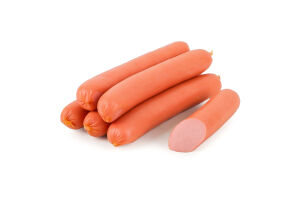 Сосиски варені Молочні М'ясний хутір в/с кг