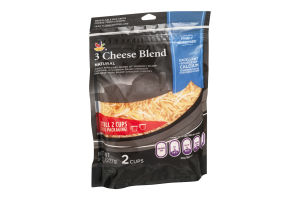 Ahold Finely Shredded Cheese 3 Cheese Blend