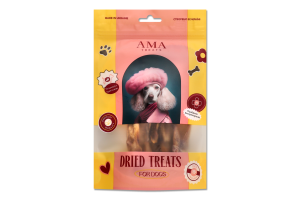 Ласощі д/собак Вуха кролячі 5шт AMA Treats