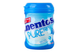 Гумка жувальна Свіжа м'ята Pure fresh Mentos п/б 56г
