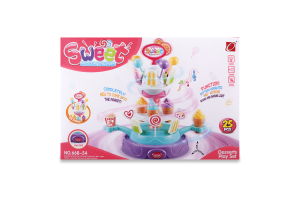 Набір іграшковий для дітей від 3років №668-54 Sweet Rotating Platform 1шт