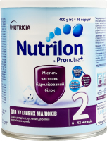 Суміш молочна для дітей 6-12міс суха 2 Для чутливих малюків Nutrilon з/б 400г