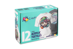 Фарби акрилові Art Craft для текстилю 12кол