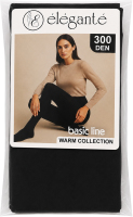 Колготки женские Elegante El Basic line 300den 4 nero