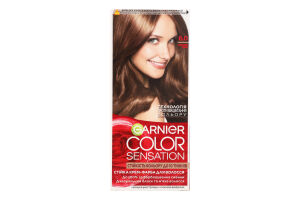 Крем-фарба для волосся Color Sensation Лісовий горіх №6.0 Garnier