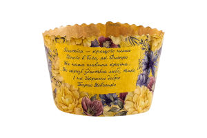 Форма для випікання для виробів з тіста паперова 110x85мм Патріотична ТОВ РКСП 1шт