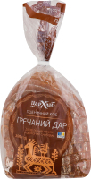 Хлеб половинка в нарезке пшеничный Гречневый дар Цар хліб м/у 300г