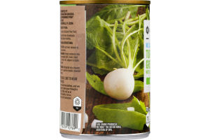 SE Grocers No Salt Added Turnip Greens With Diced Turnips Chopped