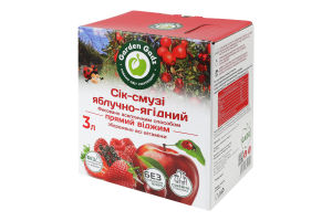 Сік-смузі яблучно-ягідний Garden Gadz к/у 3л