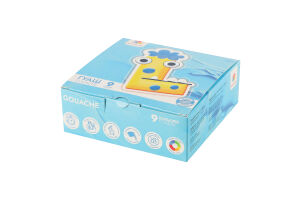 Фарби гуашеві для дітей від 3років №200202 Захоплення Гамма'UA 9х20мл