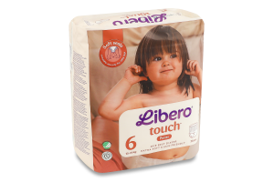 Трусики-подгузники для детей 13-20кг 6 Touch Libero 24шт