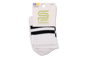 Шкарпетки Premier socks Економ вис мал білі р18-20