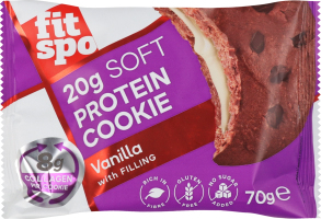 Печиво FitSpo протеїнове зі смаком ванілі