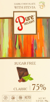 Шоколад 75% чорний Класичний Pure Delight к/у 90г