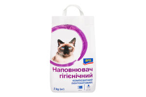 Наполнитель гигиенический для домашних животных композитный бентонитовый мелкой фракции Aro 5кг