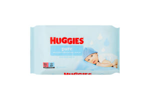 Салфетки влажные для детей Pure Huggies 56шт