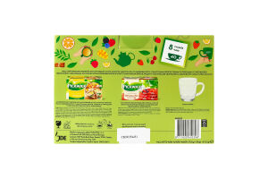 Набор Напиток фруктово-травяной Variation yellow + Чай черный ассорти + Чашка стеклянная 340мл Pickwick к/у 3шт