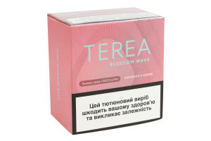 Виріб тютюновмісний для електричного нагрівання з фільтром Terea Blossom Wave 100шт