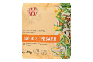 Смесь овощно-грибная быстрозамороженная Лобио с грибами Highberry м/у 400г