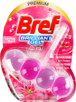 Засіб для унітазу Bref Весняний дощ блискучий гель