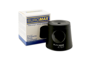 Чинка чорна автоматична Buromax