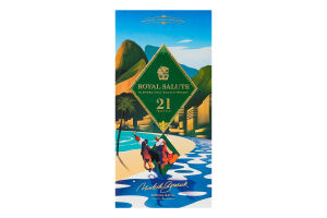 Виски 700мл 40% шотландский солодовый купажированный 21 год Polo Edition Royal Salute к/у