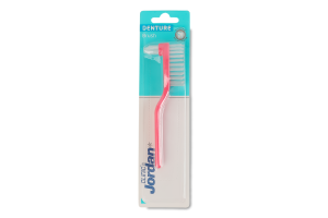 Щетка для съемных протезов Denture brush Clinic Jordan 1шт