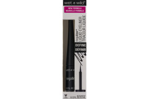 Wet n Wild Megaliner Liquid Eyeliner Define 871A Black