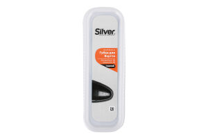 Губка для взуття чорна Silver 1шт