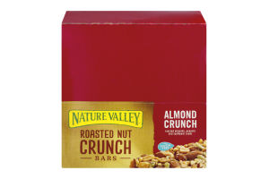 Nature Valley Roasted Nut Crunch Bars Almond Crunch - 12 CT