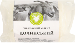 Сыр ЛТ Еко Карпати Долинский козий мягкий 32%