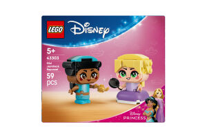 Конструктор для дітей від 5років №43303 Mini Jasmine&Rapunzel Disney Lego 59ел