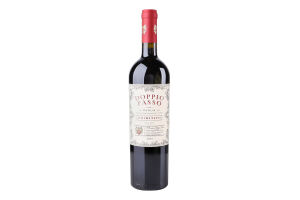 Вино 750мл 13% красное полусухое Primitivo Doppio Passo бут