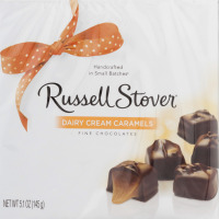Russell Stover Fine Chocolates Dairy Cream Caramels
