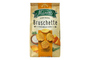 Сухарі-брускеті Maretti 70 г Чеддер (Болгарія)