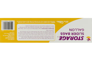 Ahold Storage Gallon Bags Slider - 15 CT