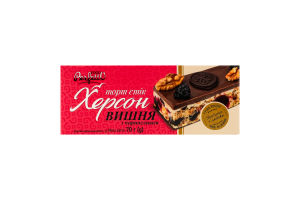 Торт-стик замороженный Вишня с черносливом Херсон Perfetto Food к/у 70г