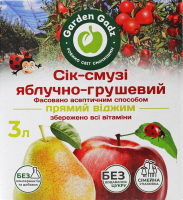 Сік-смузі яблучно-грушевий Garden Gadz к/у 3л