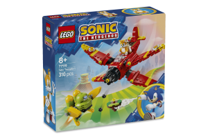 Конструктор для дітей від 8років №77119 Tail's Tornado-1 Sonic Lego 310ел
