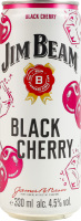 Напиток слабоалкогольный 0.33л 4.5% Black Cherry Bourbon Jim Beam ж/б