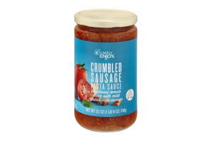 Simply Enjoy Crumbled Sausage Pasta Sauce