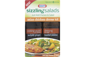 Kraft Sizzling Salads Asian Chicken Dinner Kit
