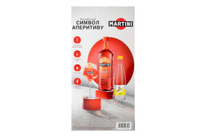 Набір вермут 0.75л 14.9% червоний десертний Fiero Martini+напій безалкогольний Indian Tonic Schweppes 0.75л 1шт