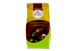 Цукерки Ferrero Rocher Golden Eggs з фундук тем/ш