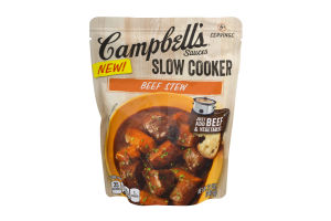 Campbell's Sauces Slow Cooker Beef Stew