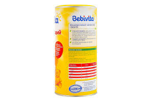 Чай для детей от 6мес быстрорастворимый фруктовый Bebivita тубус 200г