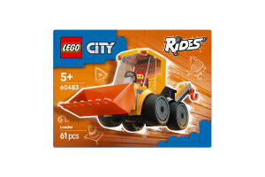 Конструктор для дітей від 5років №60483 Loader Rides City Lego 61ел